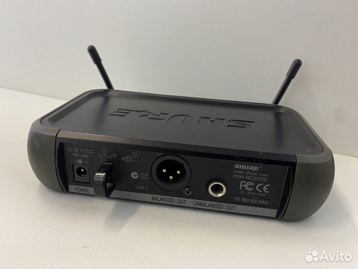 Радиомикрофон shure pgx4/sm58