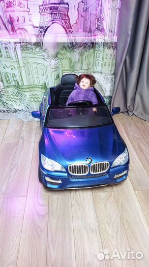 Детский электромобиль bmw x6