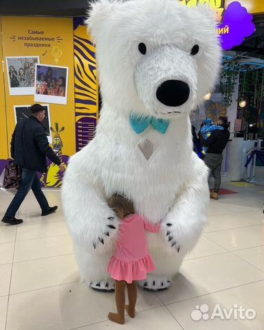 Мишка на праздник