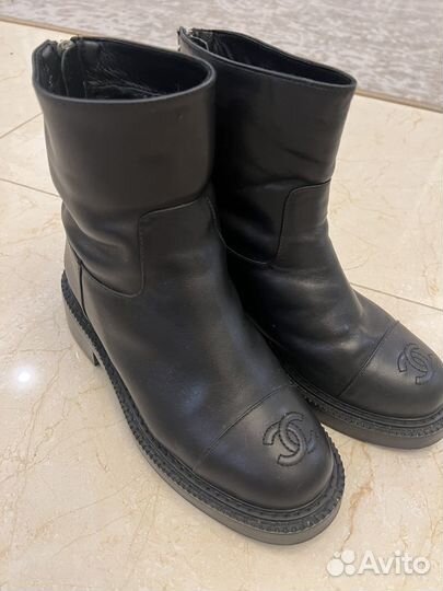 Зимние ботинки Chanel