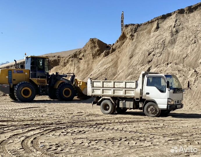 Щебень, Отсев, Пгс, Песок, Земля, Окол