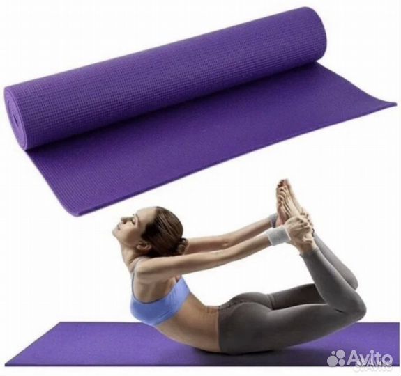 Коврик для йоги и фитнеса