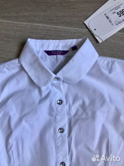 Блузка школьная для девочки новая 146 размер