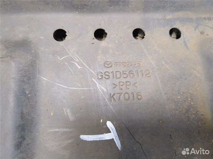 Защита моторного отсека Mazda 6 (GH), 2009