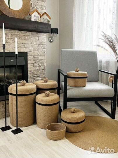 Корзина ручной работы