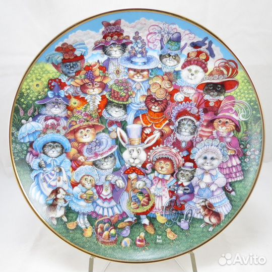 Тарелки серии Кошки Билл Белл