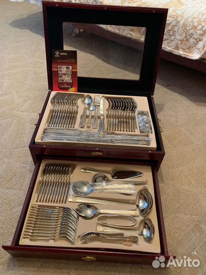 Набор столовых приборов на 12 персон Royal