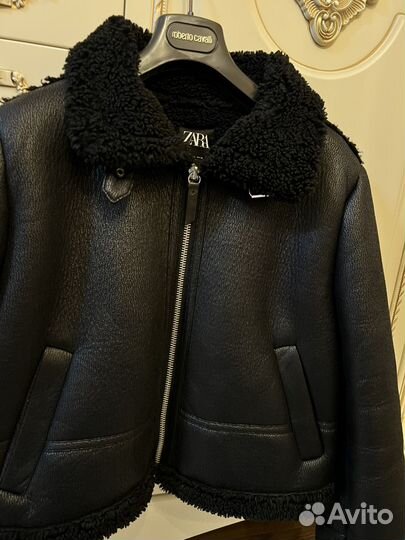 Дубленка zara