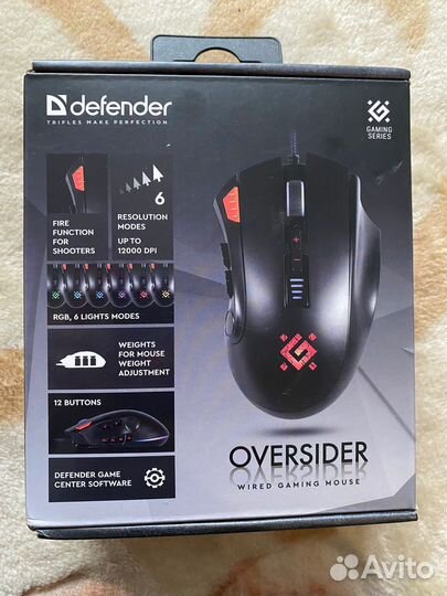 Игровая мышь defender gm-917