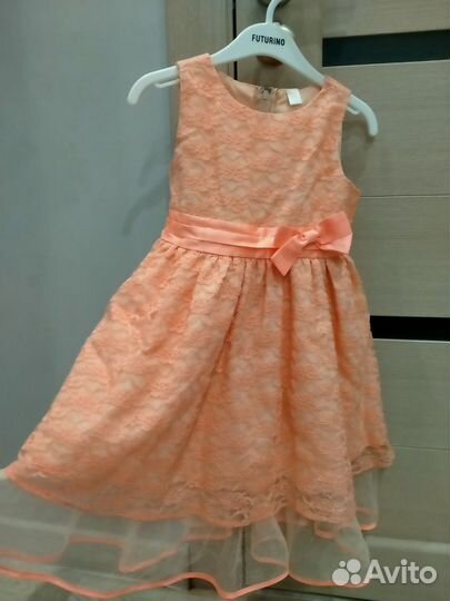 Платье для девочки 92
