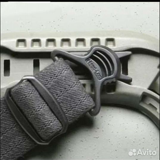 Крепление для противоосколочных очков на шлем