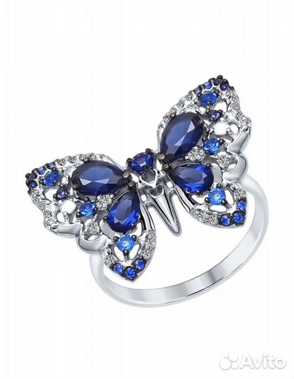 Комплект серьги и кольцо Sokolov серебро 925 пробы