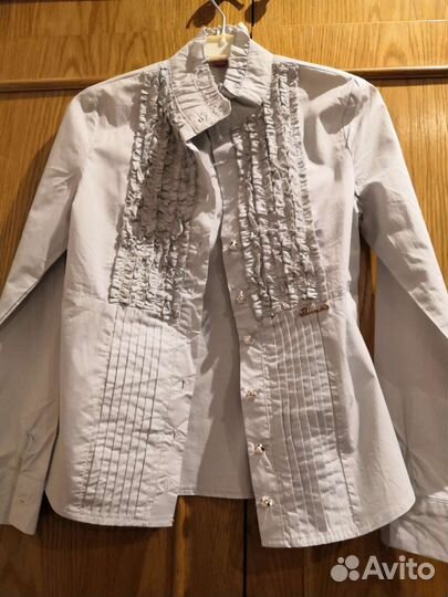 Красивые блузки /рубашки на девочку