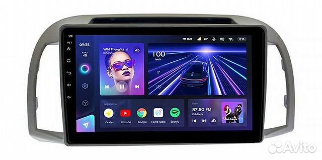 Штатная магнитола Nissan March,Micra 2002-10