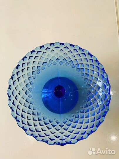 Фруктовница на ножке СССР