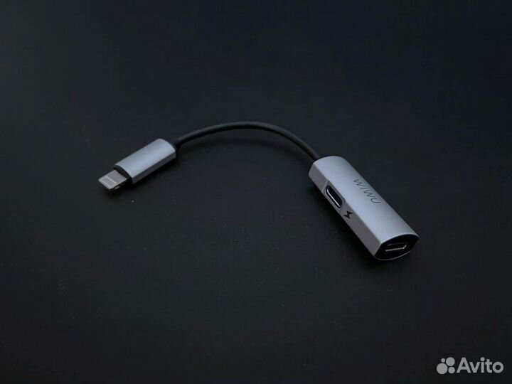 Переходник WiWU LT02 Lightning — 2x Lightning