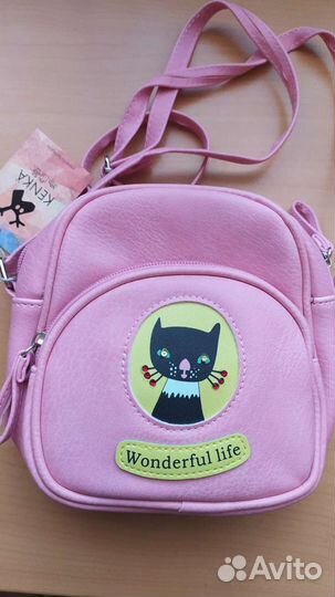 Сумка для девочки новая, Kenka, розовый цвет