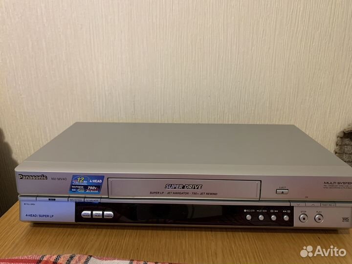 Видеомагнитофон panasonic NV-MV40