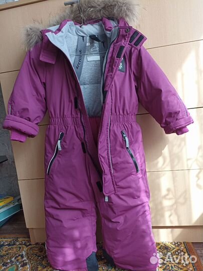 Зимний комбинезон для девочки 110