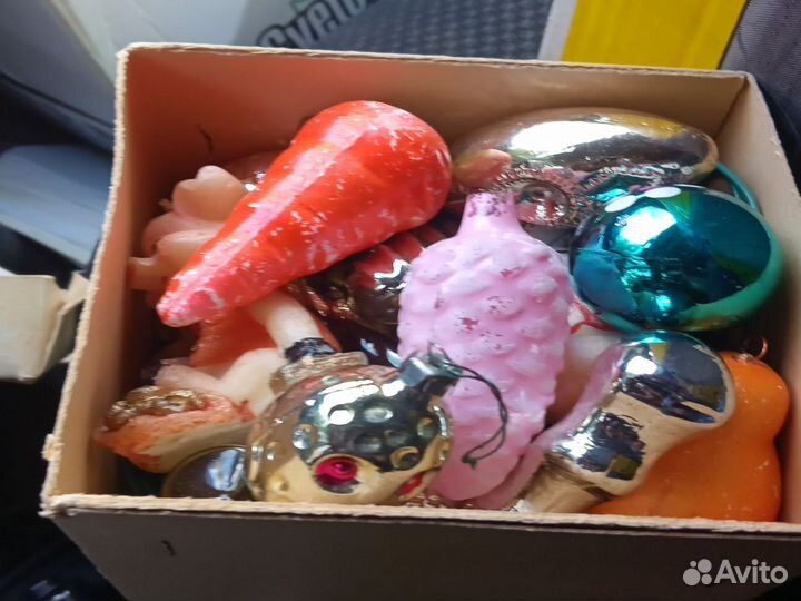 Елочные игрушки СССР