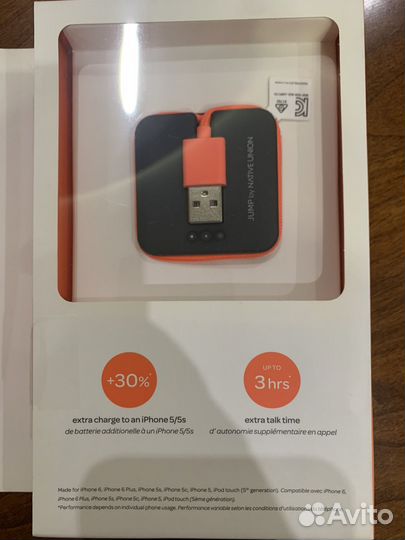 Native Union Jump lightning. кабель для зарядки