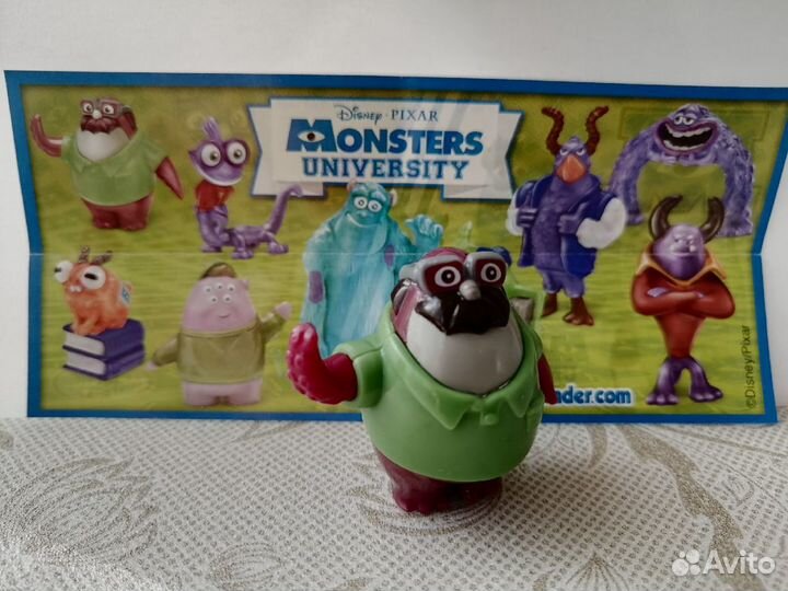 Киндер Сюрприз - Университет монстров+вкладыш.мног