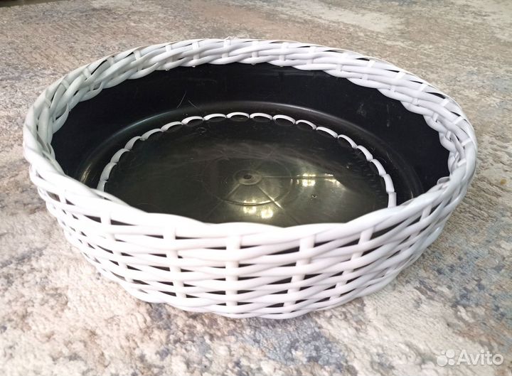 Лежанка для животных из ротанга