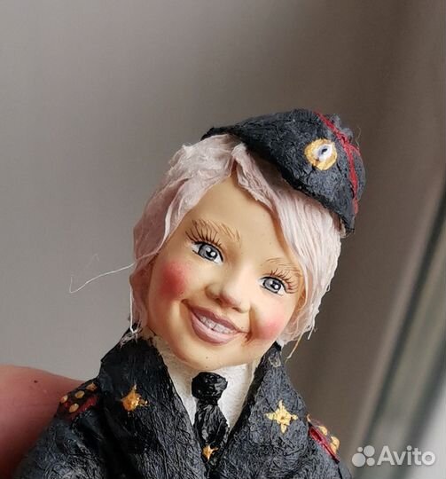 Ватные елочные игрушки