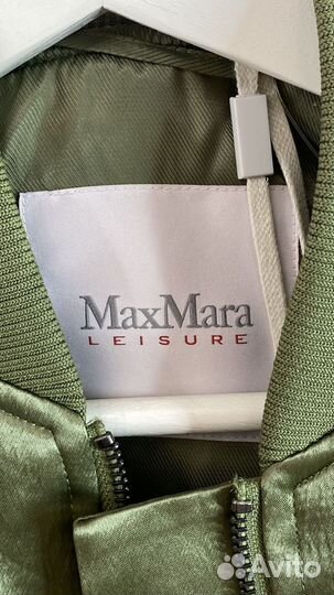 Бомбер из атласа Max Mara Leisure imelde