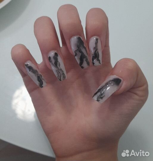 Наращивание ногтей на дому