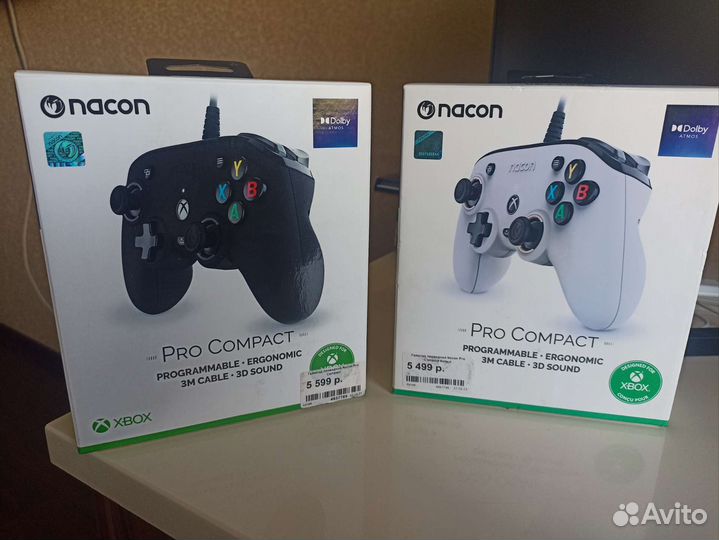 Геймпад xbox/pc nacon pro compact