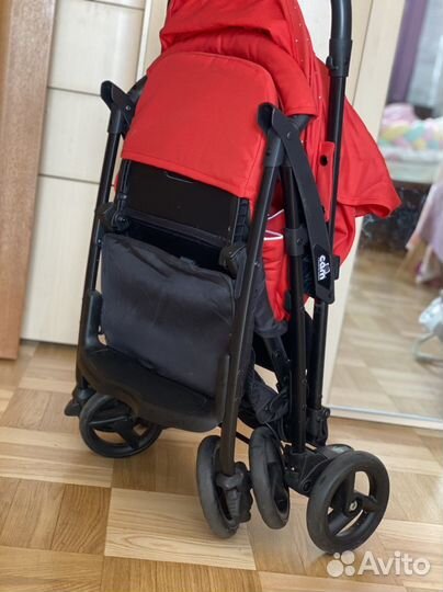Коляска Cam curvi красная
