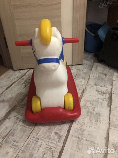 Детская качалка каталка лошадь