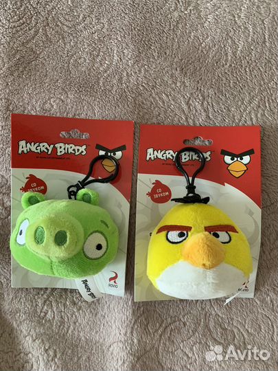 Angry Birds игрушки мягкие