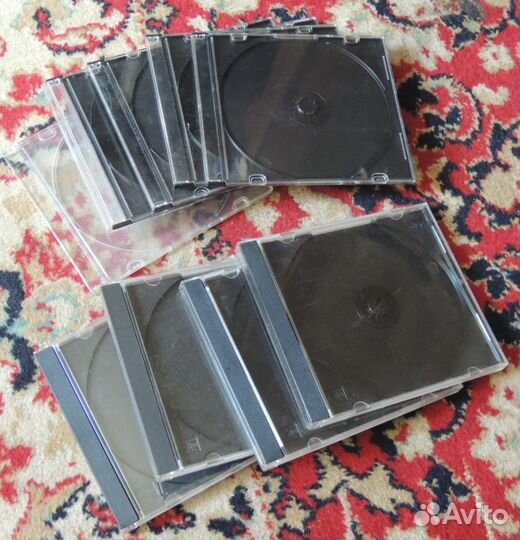 Боксы для дисков DVD CD