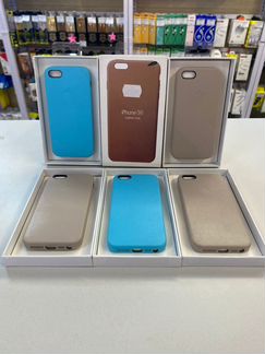 Чехол на iPhone 5 \ 5s \ se кожаный