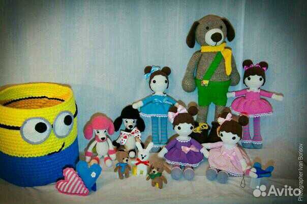Игрушки вязаные ручной работы