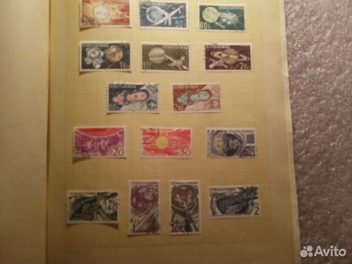 Марки космос