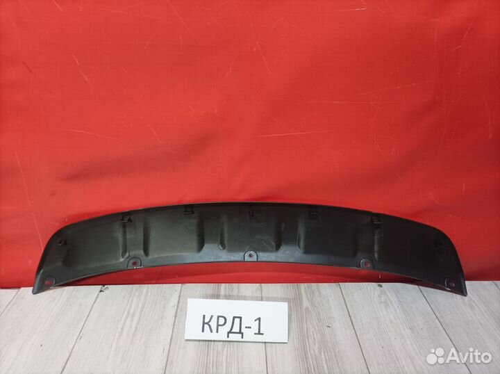 Накладка бампера Outlander 2 хл 2007-2012