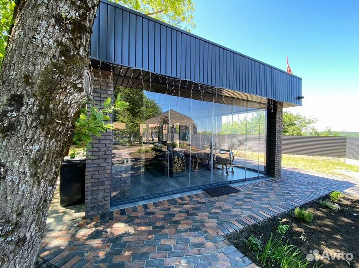 Безрамное остекление