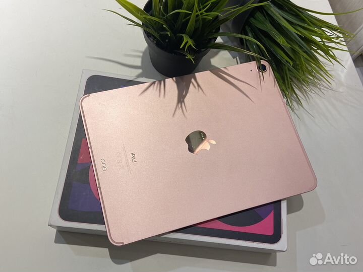 Apple iPad Air 4 64gb с сим rose акб 94