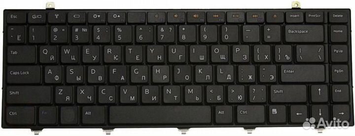 Клавиатура для Dell inspiron 1470 1570 черная