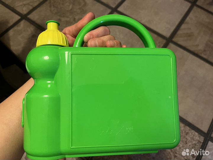 Детский ланчбокс с бутылкой новый