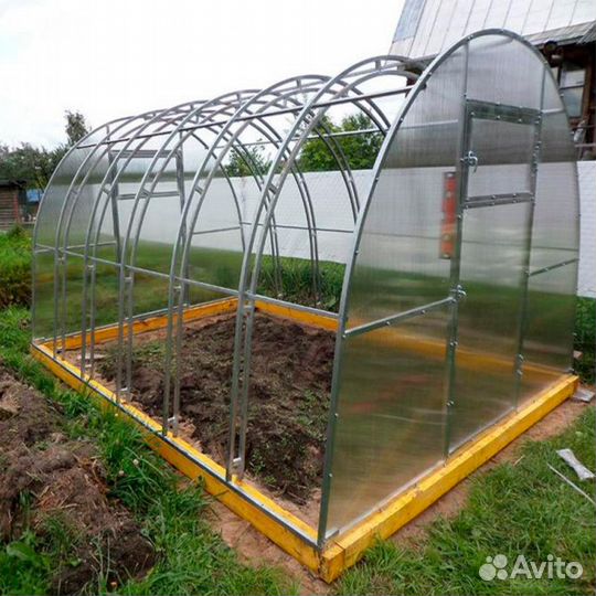 Арочная усиленная теплица 4*6 с доставкой