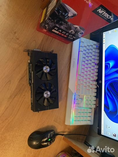 Видеокарта rx480 8gb sapphire nitro