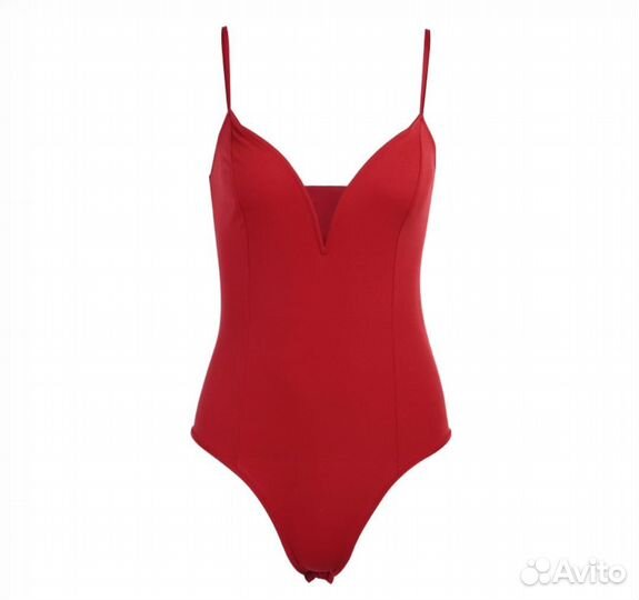 Красное боди