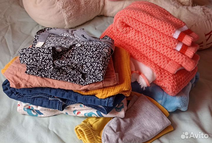 Одежда пакетом на мальчика 80