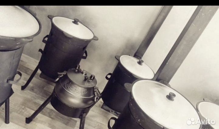 Казан чугунный