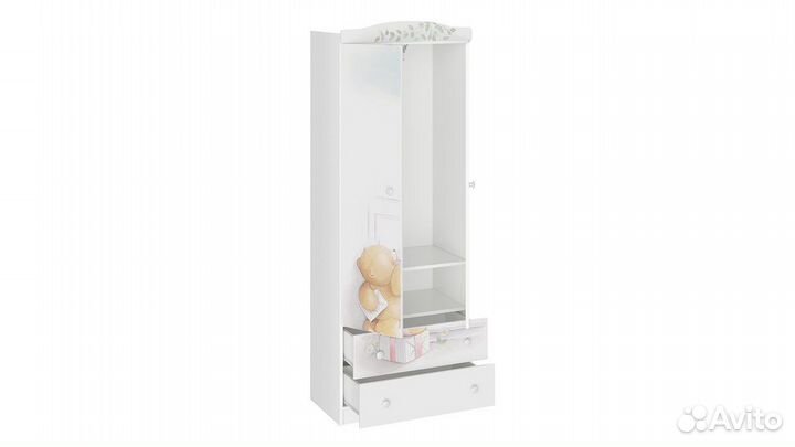 Детская кровать и шкаф Тедди