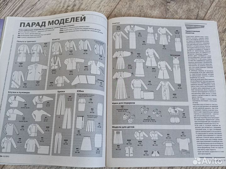 Журналы бурда моден